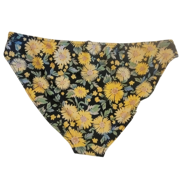 Old Navy Sunflower Print Floral Bikini Bottom Size 2X NWT - Picture 3 of 3